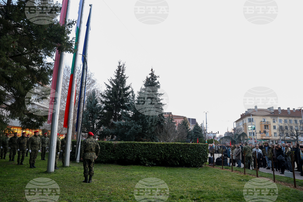 Казанлък - тържествена заря-проверка