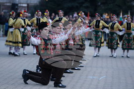 Казанлък - тържествена заря-проверка