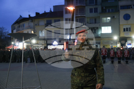 Казанлък - тържествена заря-проверка