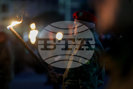 Казанлък - тържествена заря-проверка