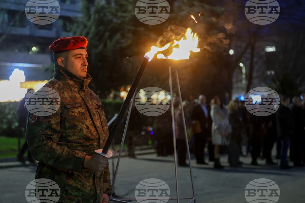 Казанлък - тържествена заря-проверка