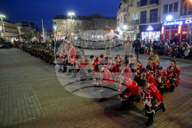Казанлък - тържествена заря-проверка