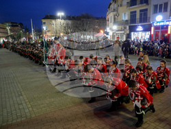Казанлък - тържествена заря-проверка