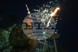 Казанлък - тържествена заря-проверка