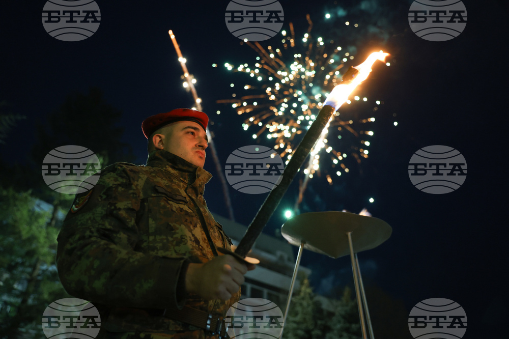 Казанлък - тържествена заря-проверка