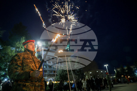 Казанлък - тържествена заря-проверка