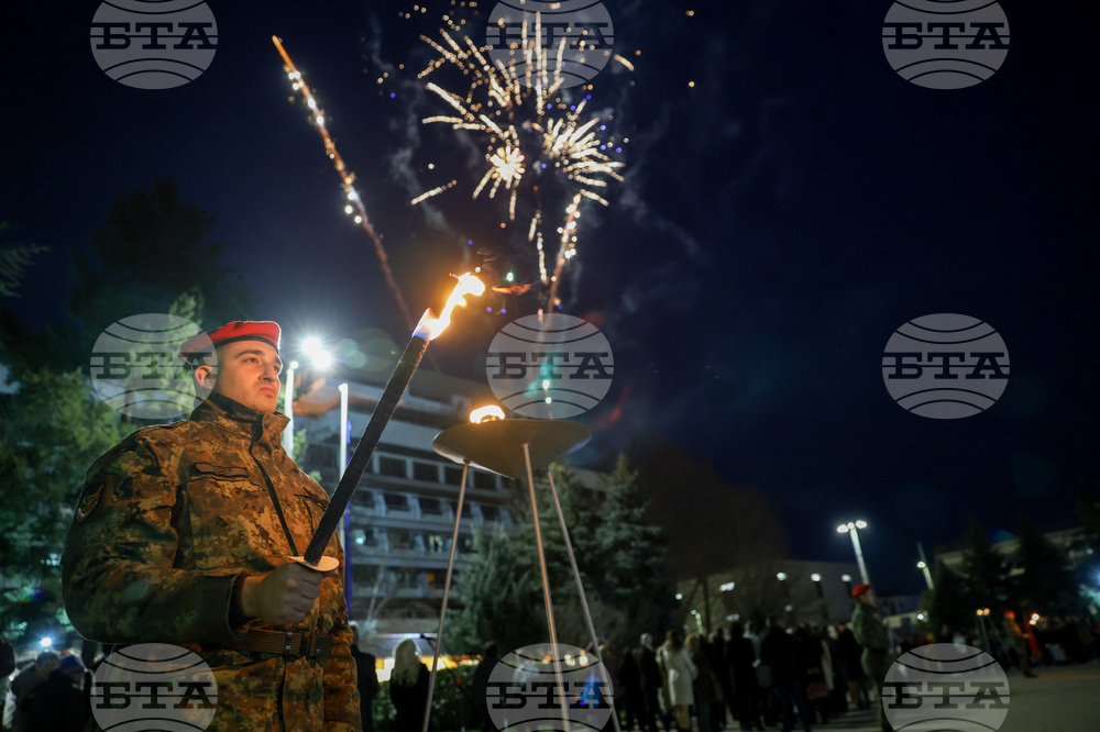 Казанлък - тържествена заря-проверка