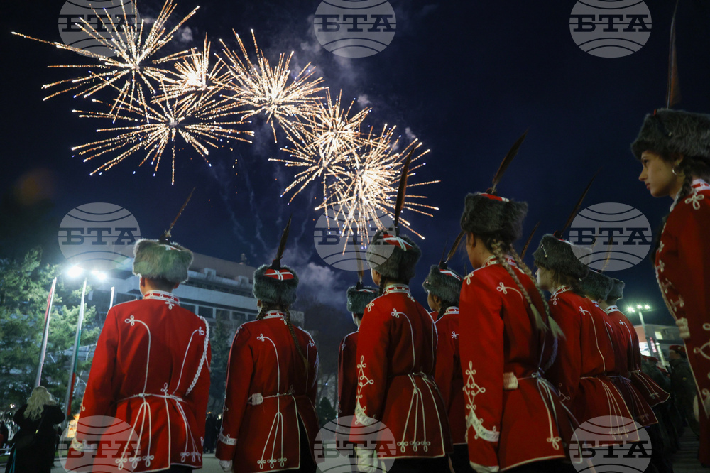 Казанлък - тържествена заря-проверка