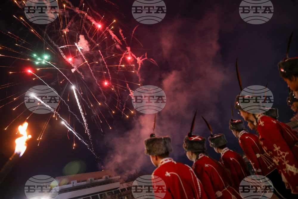 Казанлък - тържествена заря-проверка