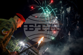 Казанлък - тържествена заря-проверка