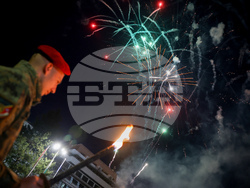 Казанлък - тържествена заря-проверка