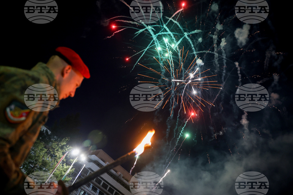 Казанлък - тържествена заря-проверка