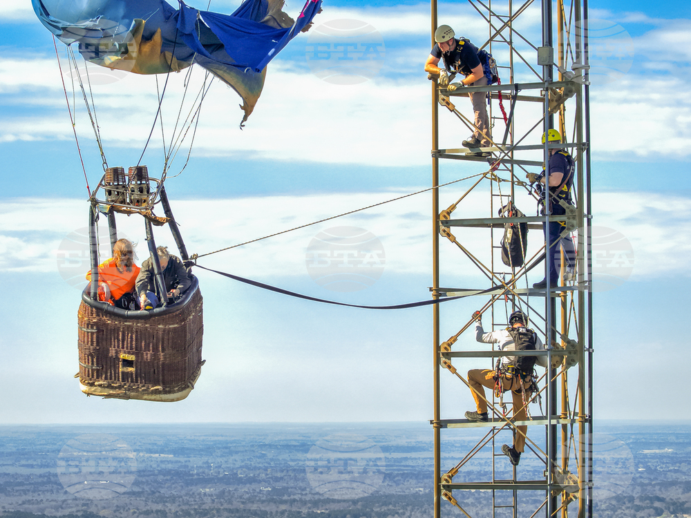 Hot Air Balloon Tower Rescue
