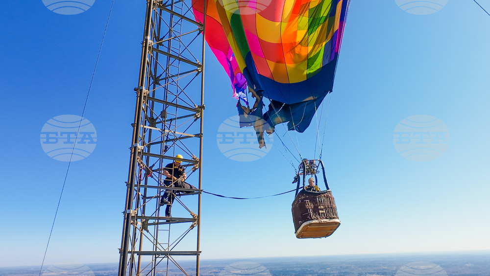 Hot Air Balloon Tower Rescue