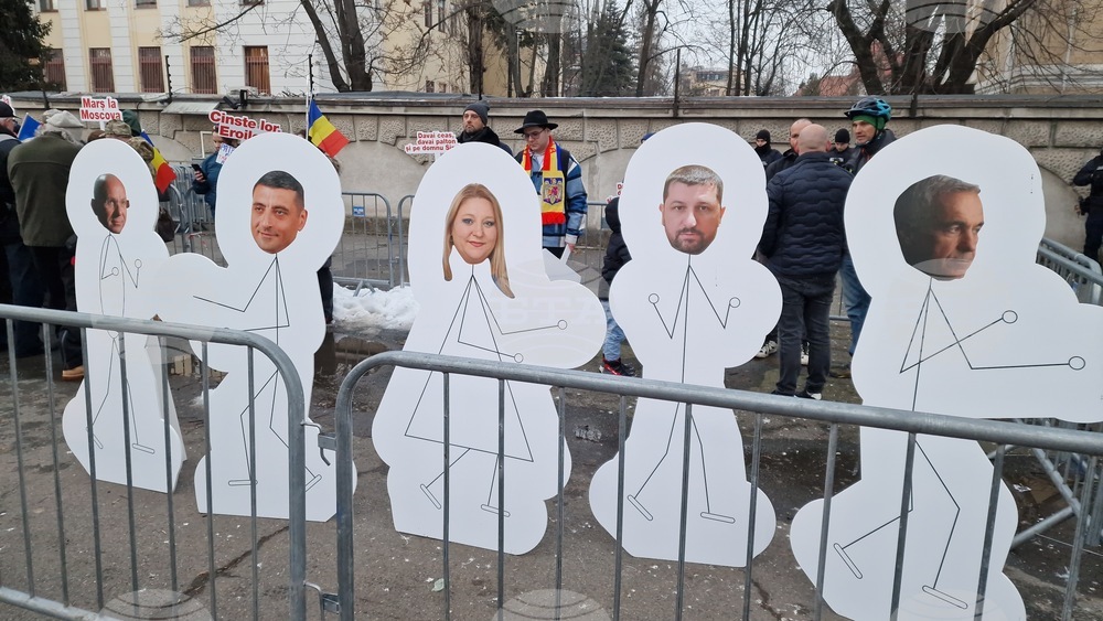 Румъния - Букурещ - протест под надслов „Поход към Москва“