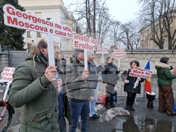 Румъния - Букурещ - протест под надслов „Поход към Москва“