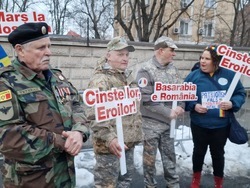 Румъния - Букурещ - протест под надслов „Поход към Москва“