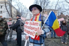 Румъния - Букурещ - протест под надслов „Поход към Москва“