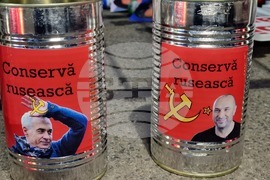 Румъния - Букурещ - протест под надслов „Поход към Москва“