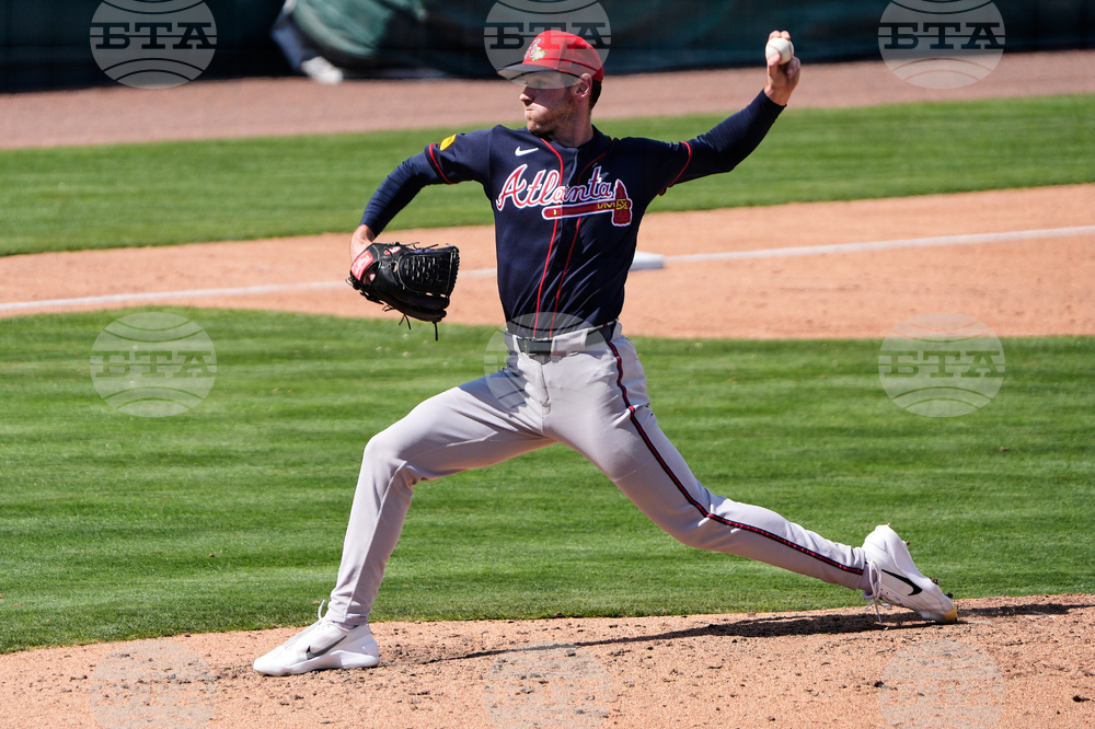 Braves Tigers Spring Baseball