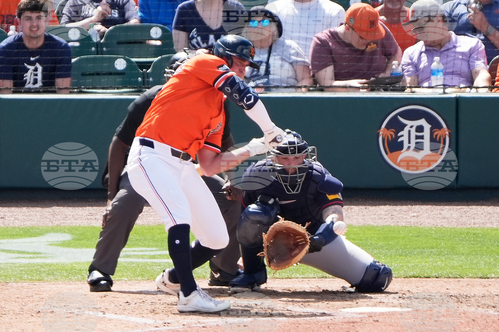 Braves Tigers Spring Baseball