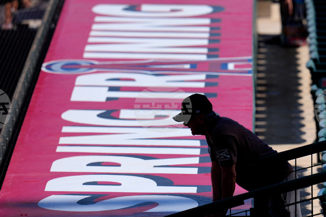 Royals Angels Spring Baseball