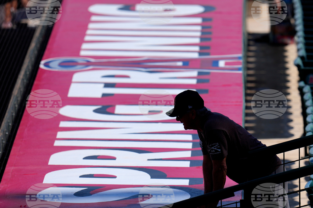 Royals Angels Spring Baseball