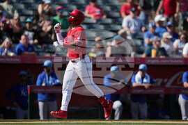 Royals Angels Spring Baseball