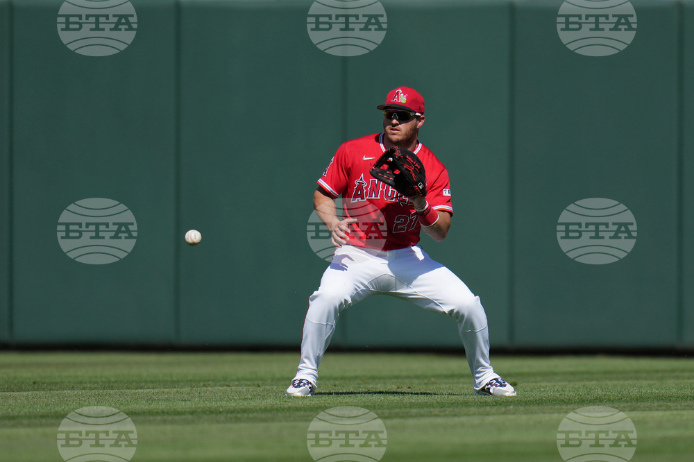 Royals Angels Spring Baseball