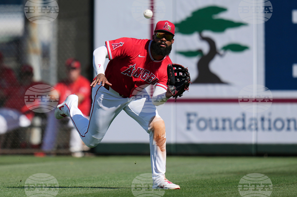 Royals Angels Spring Baseball