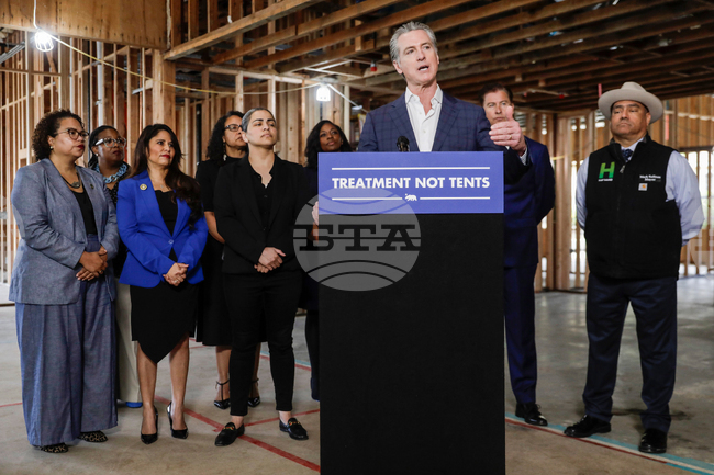 California Newsom Homeless