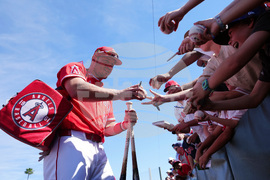Royals Angels Spring Baseball
