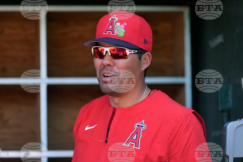 Royals Angels Spring Baseball