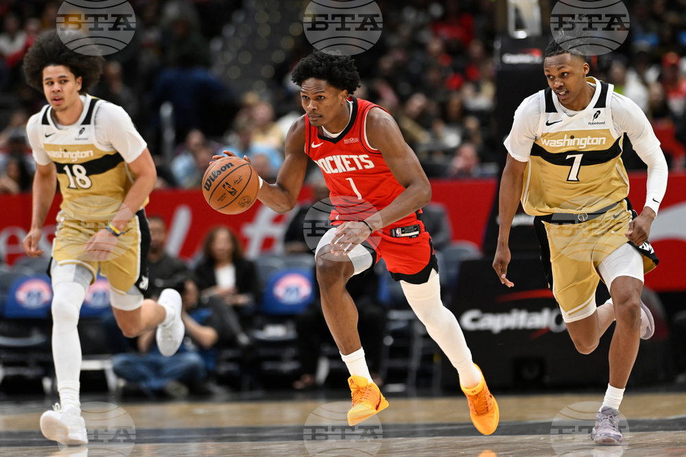 Rockets Wizards Basketball