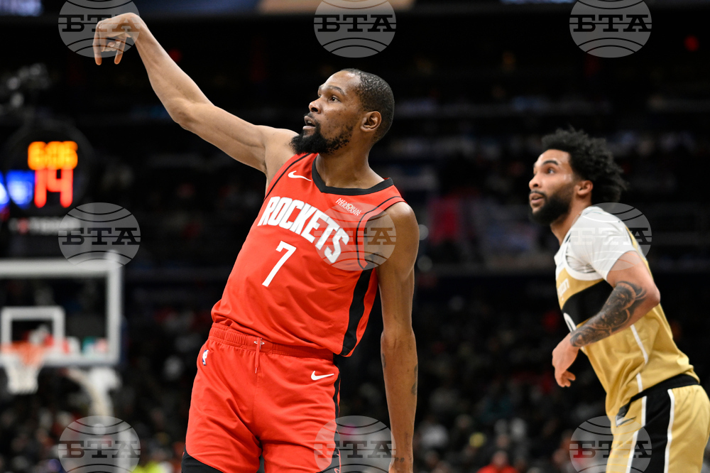 Rockets Wizards Basketball