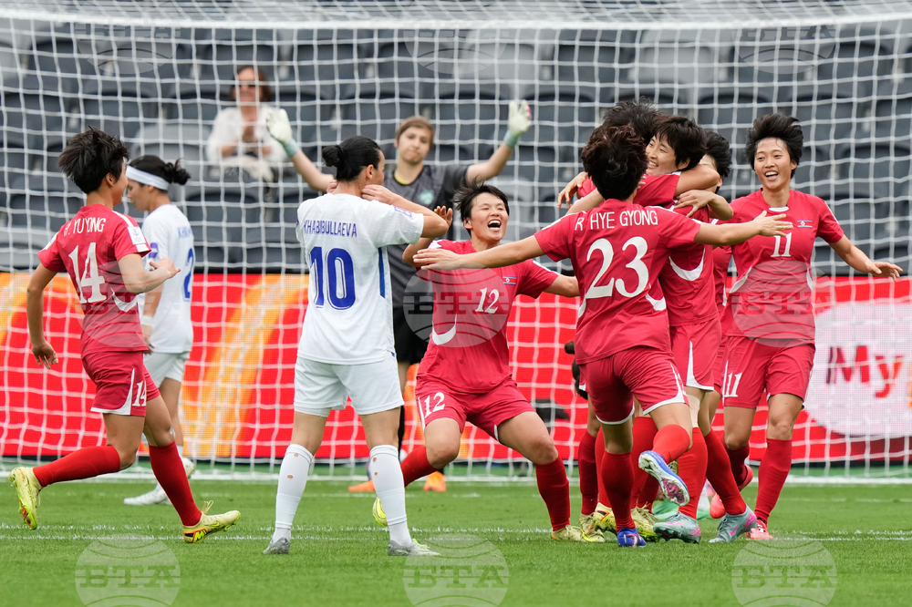 Women's Asia Cup Soccer North Korea Uzbekistan