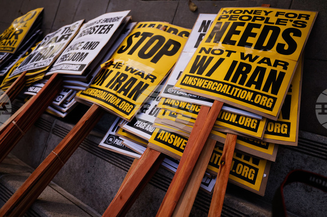 Iran US Israel Protests