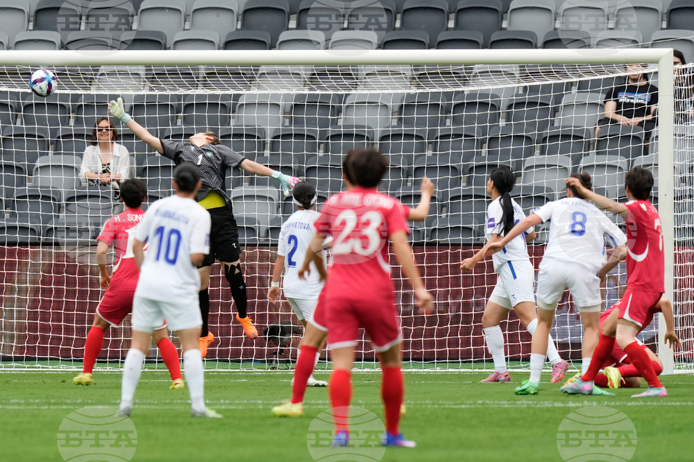 North Korea Uzbekistan AFC Asia Cup Women's Soccer
