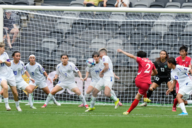 Women's Asia Cup Soccer North Korea Uzbekistan