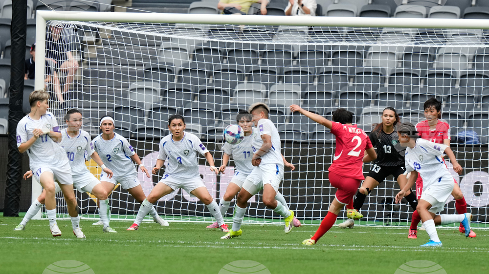 Women's Asia Cup Soccer North Korea Uzbekistan