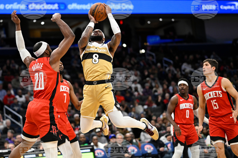 Rockets Wizards Basketball