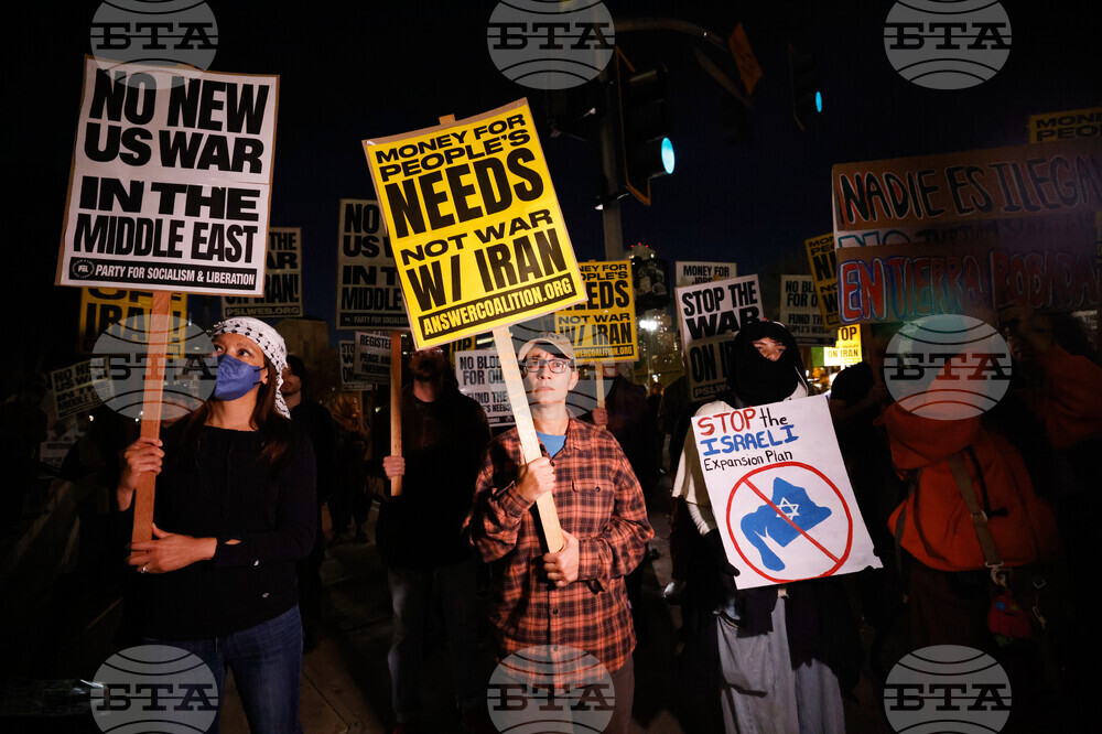 Iran US Israel Protests