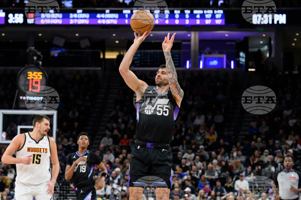 Nuggets Jazz Basketball