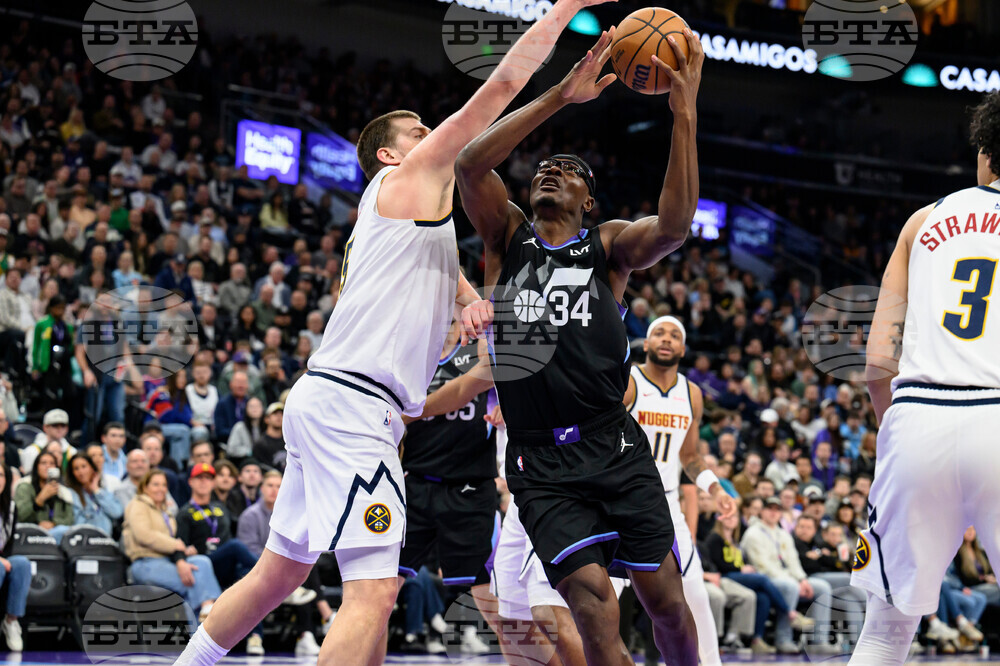 Nuggets Jazz Basketball