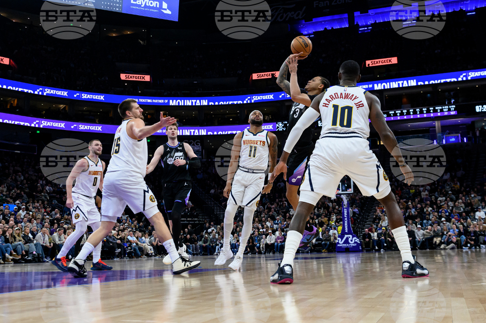 Nuggets Jazz Basketball