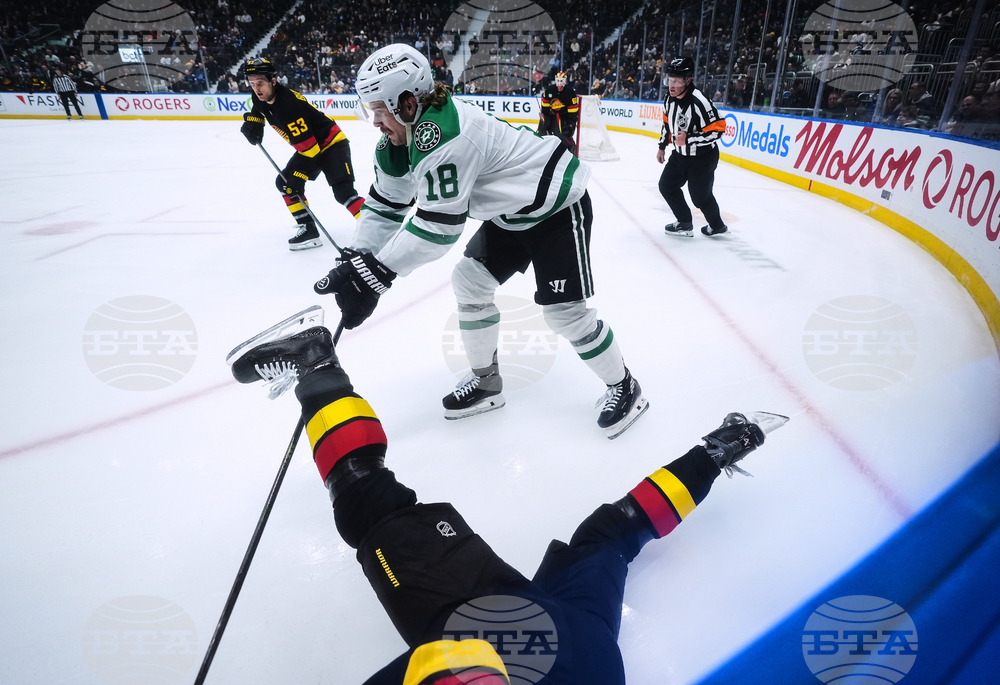 Stars Canucks Hockey