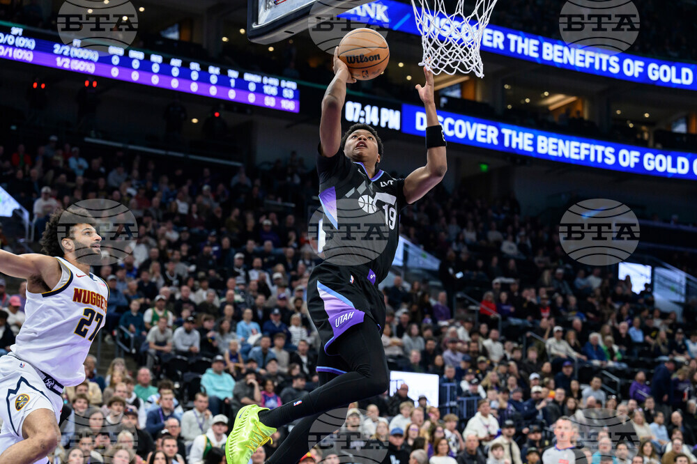 Nuggets Jazz Basketball