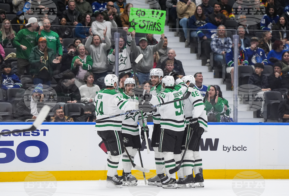 Stars Canucks Hockey