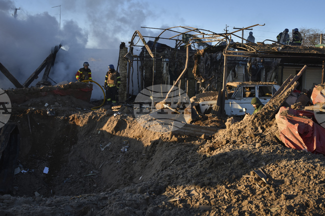 Двама души са ранени в Запорожка област в резултат на руска атака с дронове 