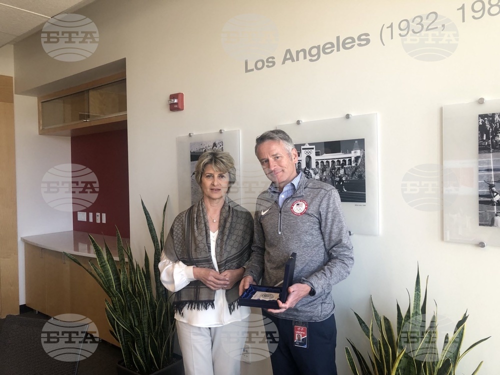 Sports Minister Lecheva Meets USOPC Leadership in Colorado Springs